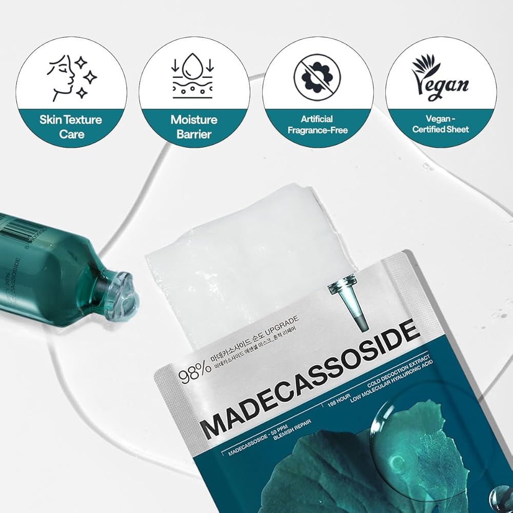 MEDIHEAL Madecassoside Essential Mask Sheet Blemish Repair 1pcs