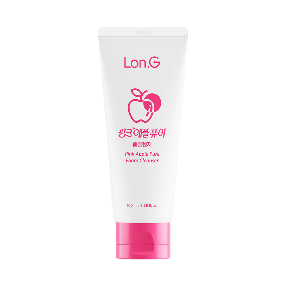 Lon.G Pink Apple Pure Foam Cleanser 100ml