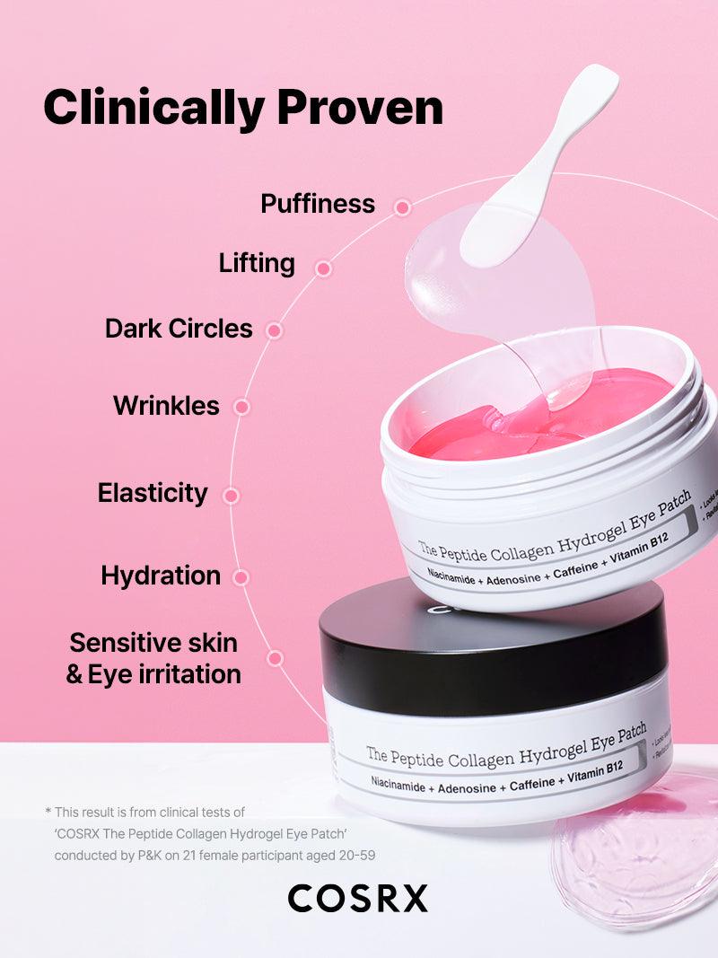 CosRx The Pink Peptide Collagen Hydrogel Eye Patches 30 Pairs