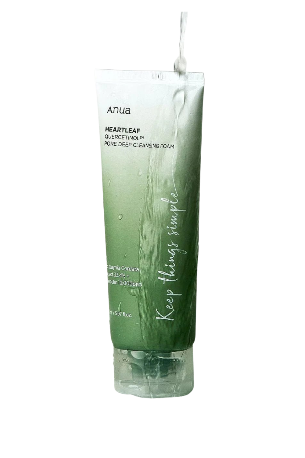 Anua Heartleaf Quercetinol Pore Deep Cleansing Foam 150ml