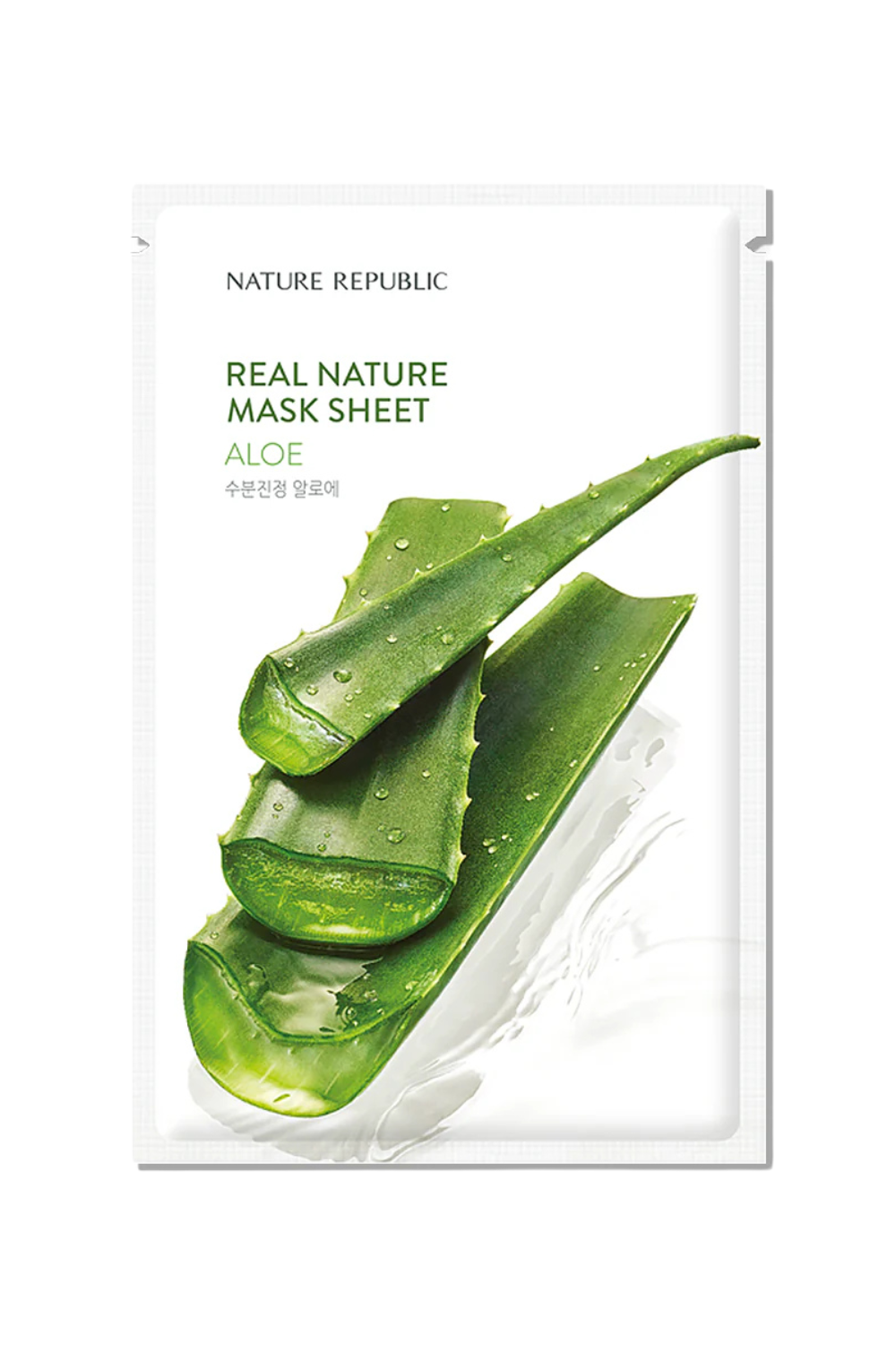 NATURE REPUBLIC REAL NATURE ALOE MASK SHEET - 1pcs