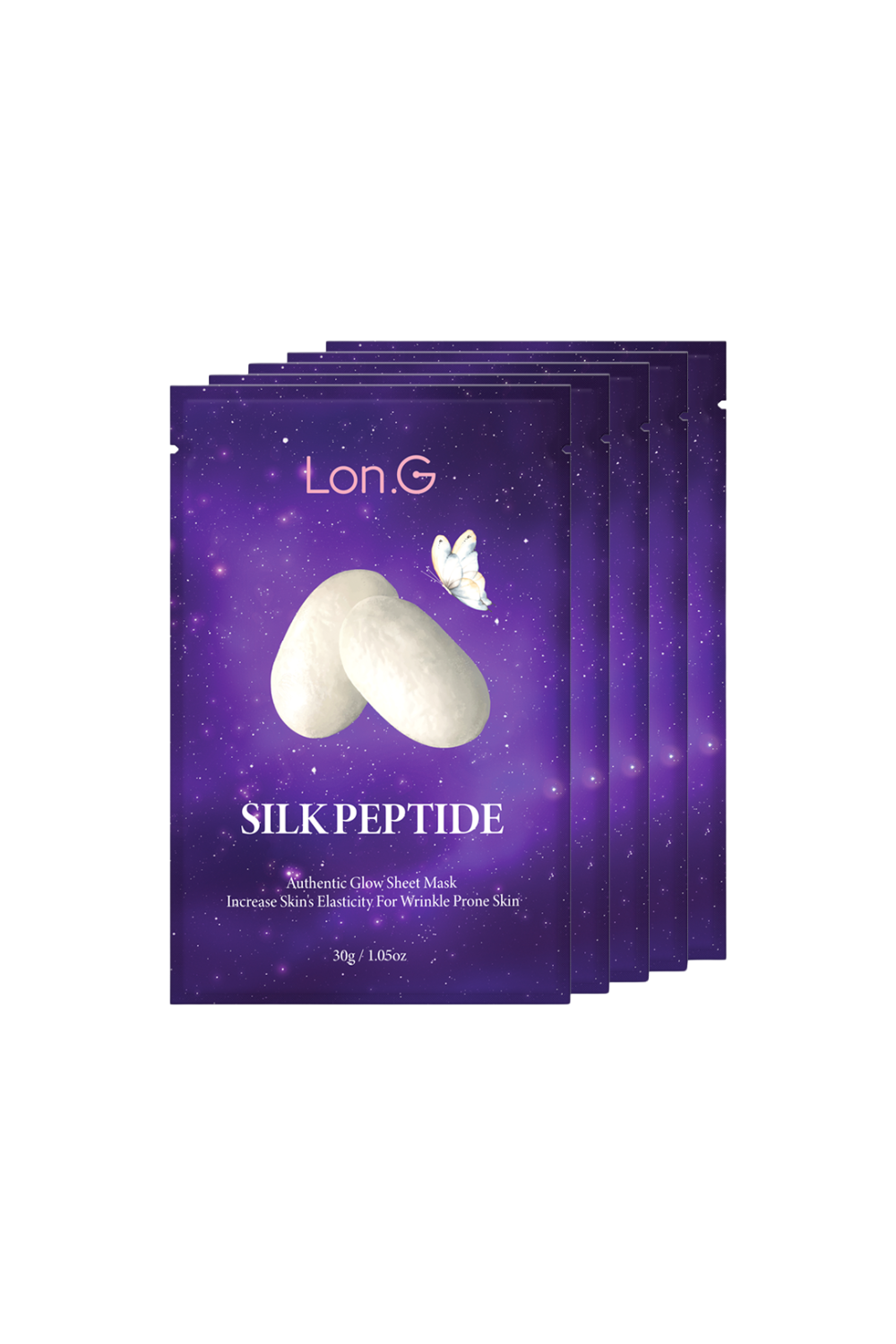 Silk Peptide Authentic Glow Sheet Mask (10 units)
