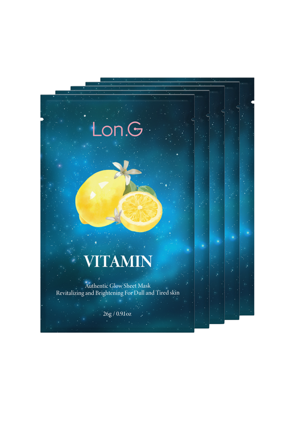 Vitamin Authentic Glow Sheet Mask (10 units)