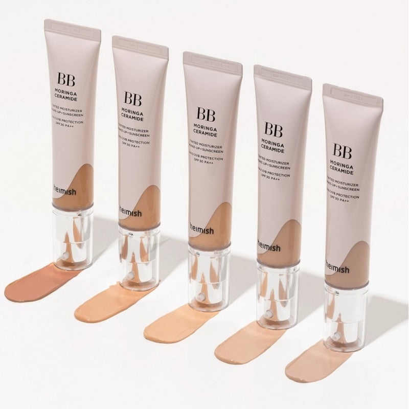 Heimish Moringa Ceramide BB Cream Tinted Moisturiser PA++ SPF30