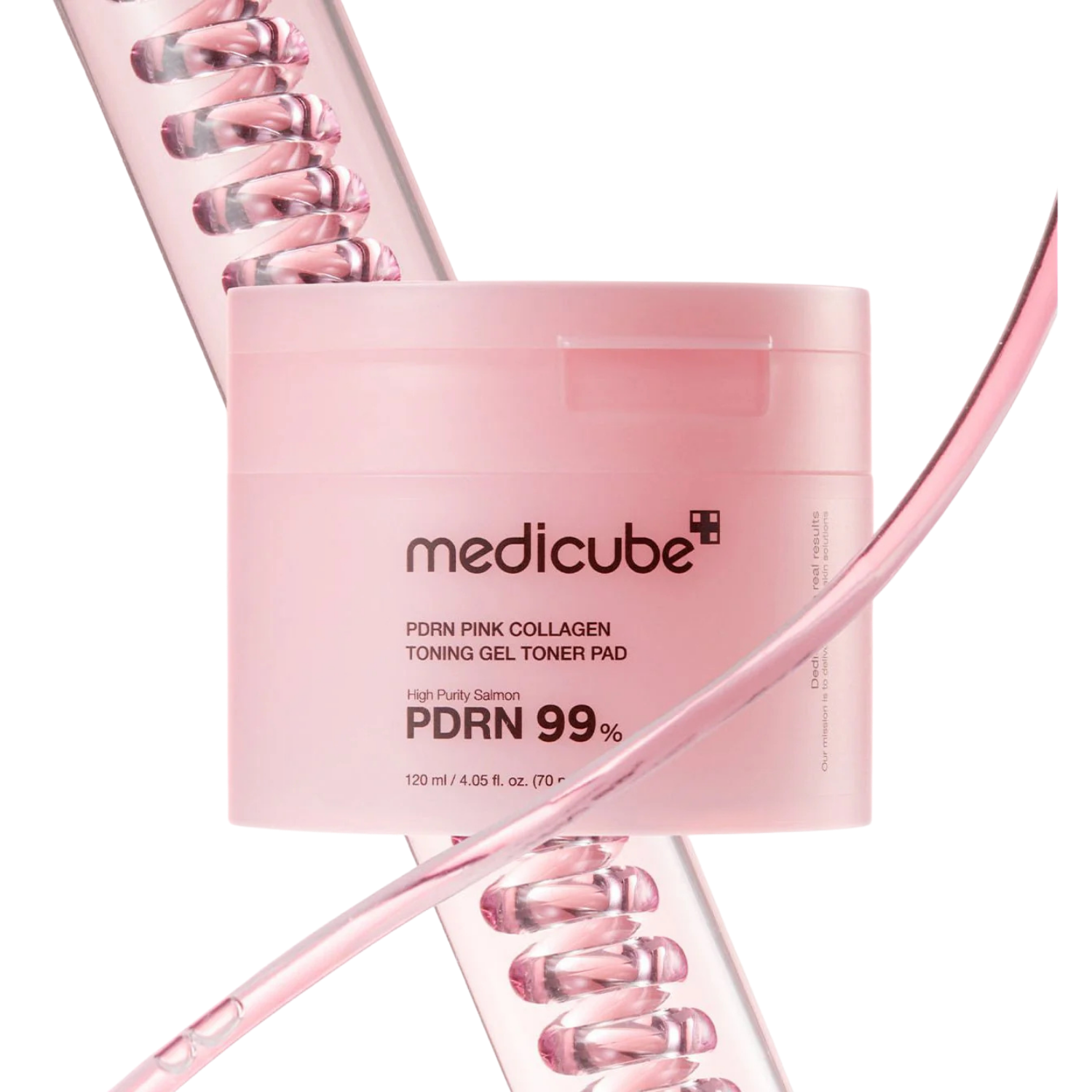 Medicube PDRN Pink Collagen Toning Gel Toner Pad 70P Set (+10P)