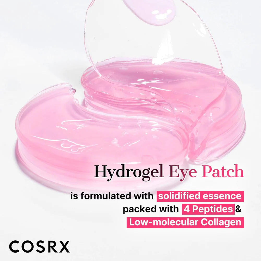 CosRx The Pink Peptide Collagen Hydrogel Eye Patches 30 Pairs