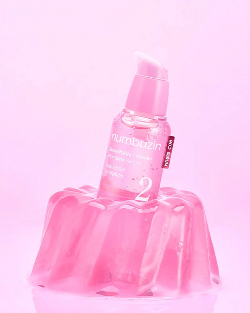 Numbuzin No. 2 Rose PDRN Collagen Plumping Serum 30ml