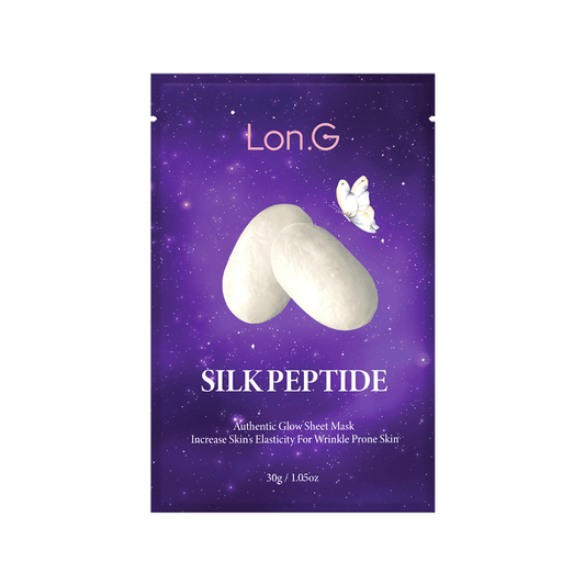 Silk Peptide Authentic Glow Sheet Mask (10 units) - KoR London