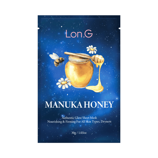 Manuka Honey Authentic Glow Sheet Mask (10 units) - KoR London