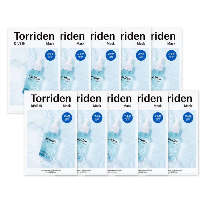 Torriden Dive-In Low Molecule Hyaluronic Acid Sheet Mask 1pcs